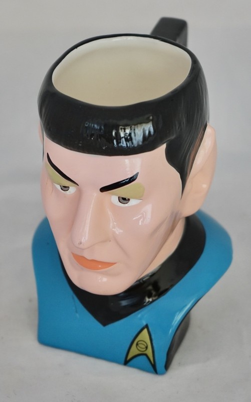 Vintage Star Trek Spock Mug by Applause GUC 