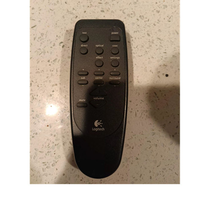 Logitech Z-5500 Digital 5.1 Home Speaker System 500W Black Subwoofer Remote
