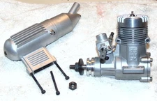 OS SF 46 RC Model Airlane Engine, cleaned with new bearings
