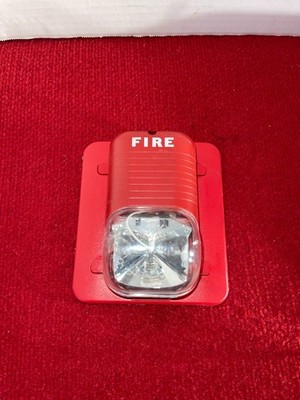 System Sensor S2475 SpectrAlert Red Fire Alarm Strobe