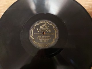 1926 Victor Scroll 78/CARL SANDBERG..Vocals w. Guitar../E
