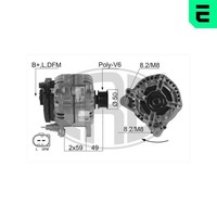 ERA Generator 210045A FüR Audi Seat Skoda VW