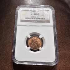 1946-s Lincoln Cent Wheat Penny Rd Bu Gem Ngc Ms66 Red 1946-s Lincoln Cent Wheat Penny Rd Bu Gem Ngc Ms66 Red