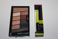 Wet n Wild Coloricon 10 Pan Palette 757A FM Metallic Eyeliner 1230926 Sealed