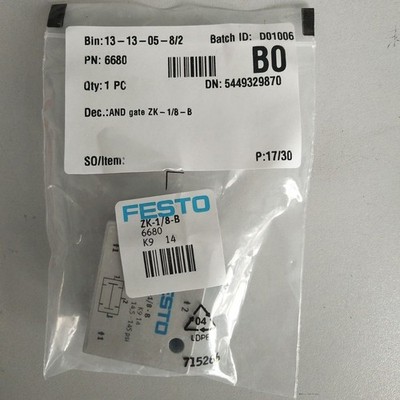 1piece new festo Module logic component ZK-1/8-B 6680 FAST SHIP
