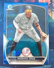 2023 Bowman Chrome Sapphire Edition - Prospects Roderick Arias #BCP-199 (RC)