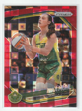 Nika Mühl 2025 WNBA Panini Prizm #127 Red Pandora numbered 182/199