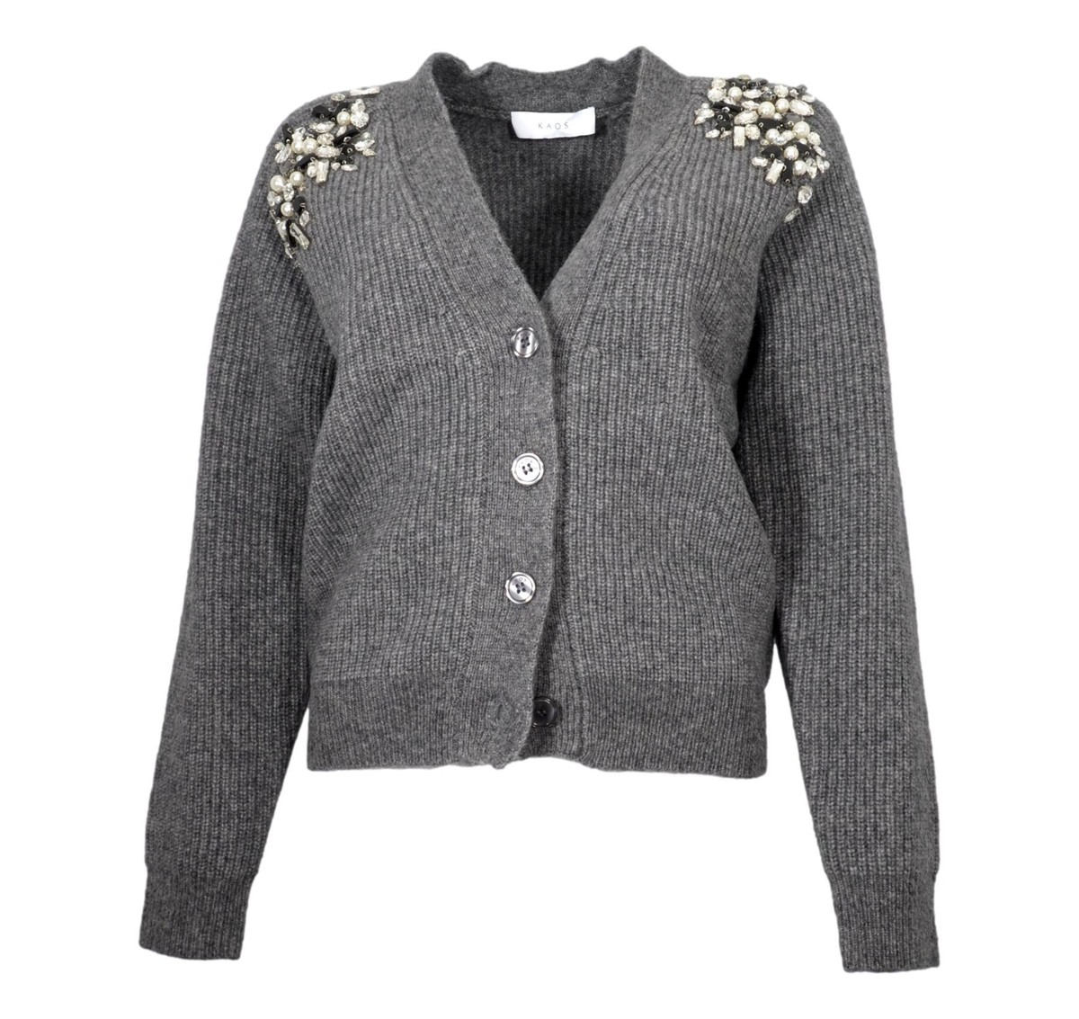 KAOS Cardigan Donna Con Applicazioni Gioiello QI1NT068 Colore