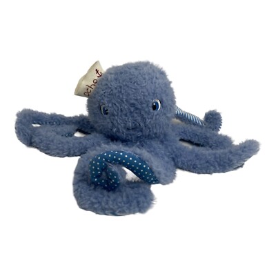 Octopus Blue Plush Ocho Bunnies By the Bay Stuffed Animal Doll Soft Toy Sailor