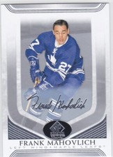 2020/21 SP SIGNATURE EDITION...FRANK MAHOVLICH..SILVER SCRIPT..SP..MAPLE LEAFS