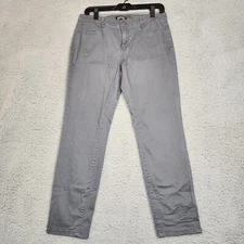 Buffalo by David Bitton Size 8/29 Mid-Rise Stretch Skinny Ankle Grazer Gray