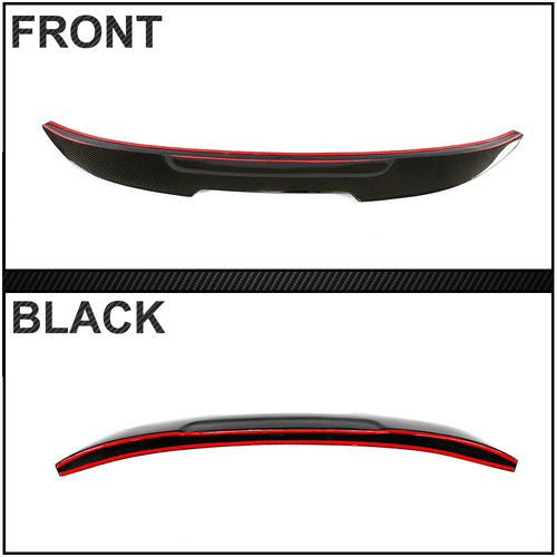 Carbon Heckspoiler Heckflügel Spoiler Heck Ansatz M Paket Passt für BMW X4 G02 - Picture 11 of 12