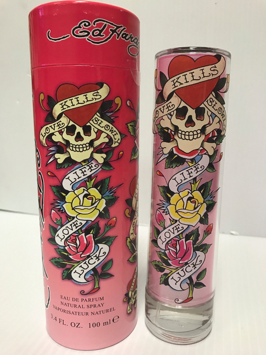 Ed Hardy Women Parfum Spray 3.4 oz New In Box | eBay