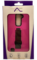 Premium SchutzhüLle Mit Kickstand FüR Lg K10 - Pink/Schwarz