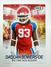 2011 SAGE Hit Big Time #BT1 Da'Quan Bowers Rookie RC Clemson Buccaneers