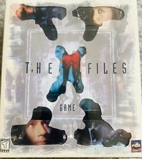 The X-Files PC Game 1998 7-Disc Box Set Complete Big Box Game Win95/Mac