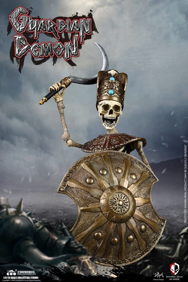 COOMODEL NS006 DIE-CAST ALLOY NIGHTMARE EGYPT GUARDIAN DEMON 1/6 Action figure - Image 2 of 4
