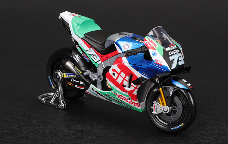 Maquette Moto GP 2023 LCR Honda Alex Marquez - Échelle 1:18, Die-cast Métal, Maisto, Neuve