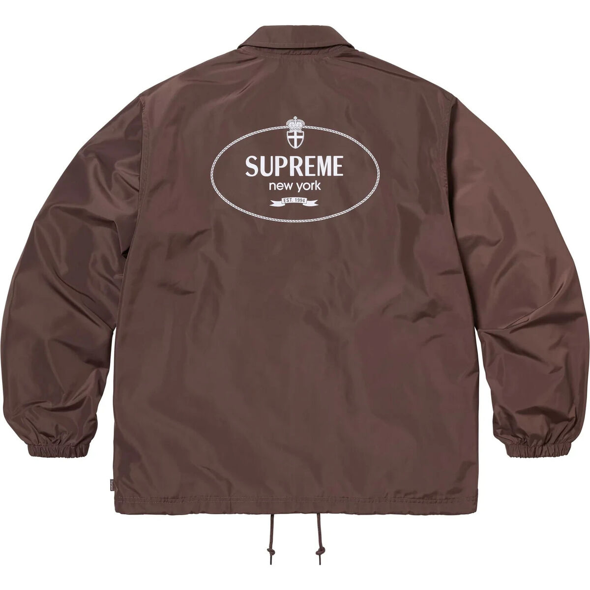 Supreme Crest Coaches Jacket Black Navy Red Brown 4colors Supreme Crest Coaches Jacket Black Navy Red Brown 4colors