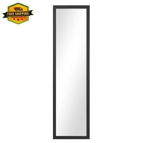 Mainstays 13x49 Rectangular FullLength Black Mirror eBay