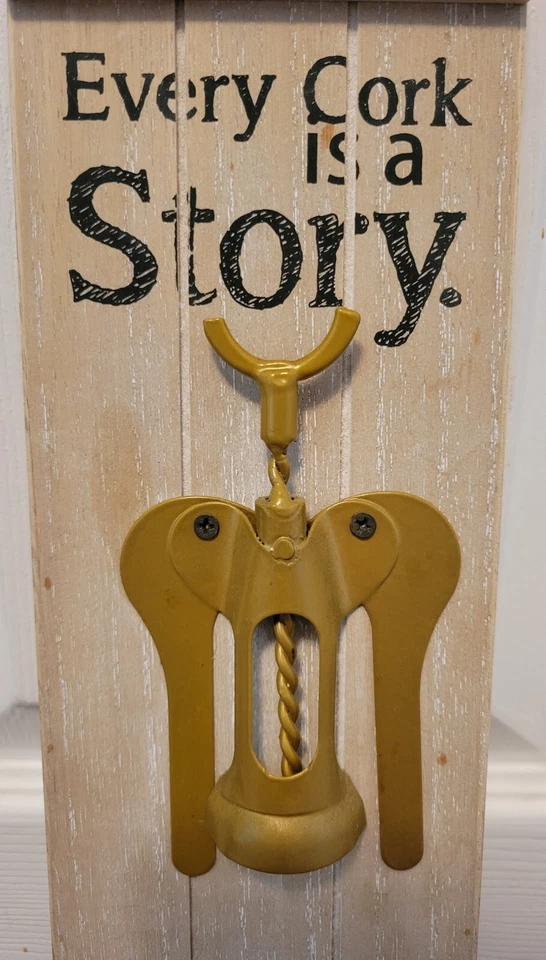 Soporte de corcho para decoración de pared de vino nuevo hogar boda novia ducha recuerdo ideas de regalo  Foto 2 de 4