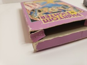 Phantom Fighter CIB Original Nintendo NES Game 1990 Tested, Clean