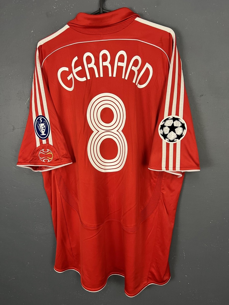 リバプール FC ジャージ GERRARD 8 番 M リバプール FC ジャージ スティーブン・ジェラード 8 - メルカリ
