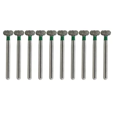 Dental Diamond Burs Wheel Donut Shape FG 909/042C Coarse Grit High Speed 10pc/pk