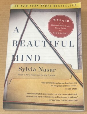 A Beautiful Mind by Sylvia Nasar (2011, Trade Paperback, GOOD)