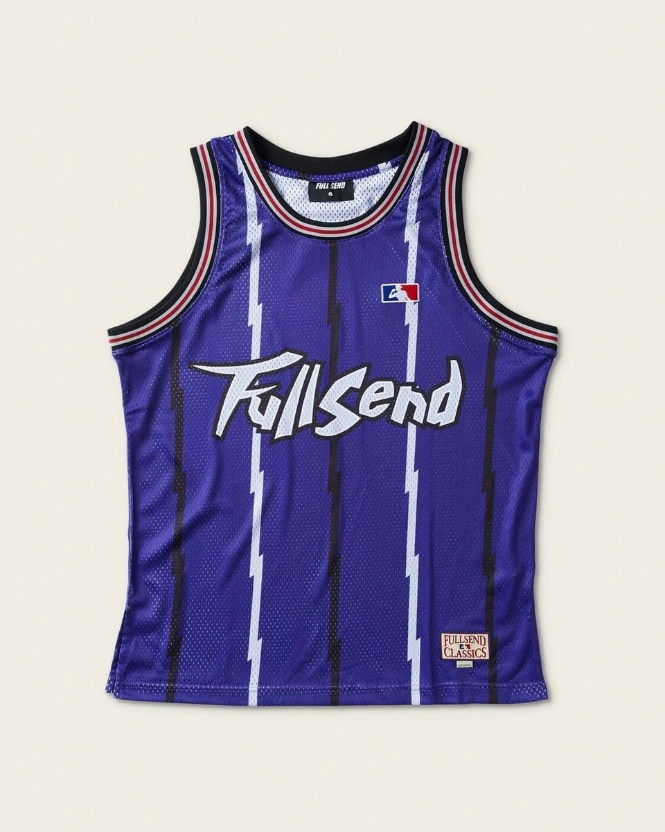Nelk Boys Full Send Raptors Basketball Jersey MEDIUM BRAND NEW