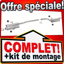 Pot d'échappement Citroen JUMPY