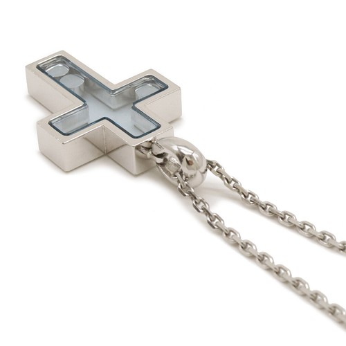 Chopard happy diamond cross Necklace Diamond K18WG P0027625 - Picture 5 of 8