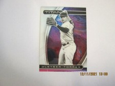GLEYBER TORRES 2021 PANINI CHRONICLES TITAN BASEBALL CARD #24 FREE SHIPPING