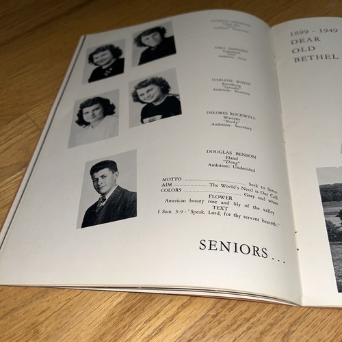 1949 BETHEL ACADEMY, Arpin, Wisconsin Yearbook SEVENTH-DAY ADVENTISTS - Imagen 9 de 22