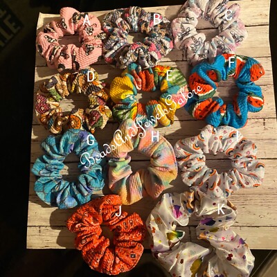 girly scrunchies ponytail holders hair scrunchies vsco hair accessories  tween