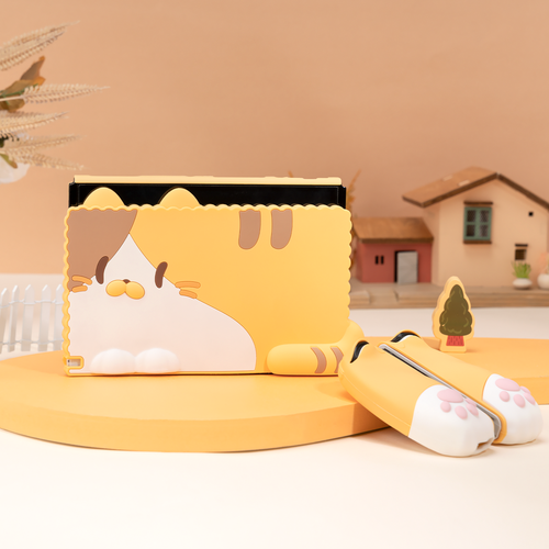 GeekShare Switch Oled Protective Case Nintendo Switch Shell Cat Jo Jo Cartoon - Picture 19 of 54