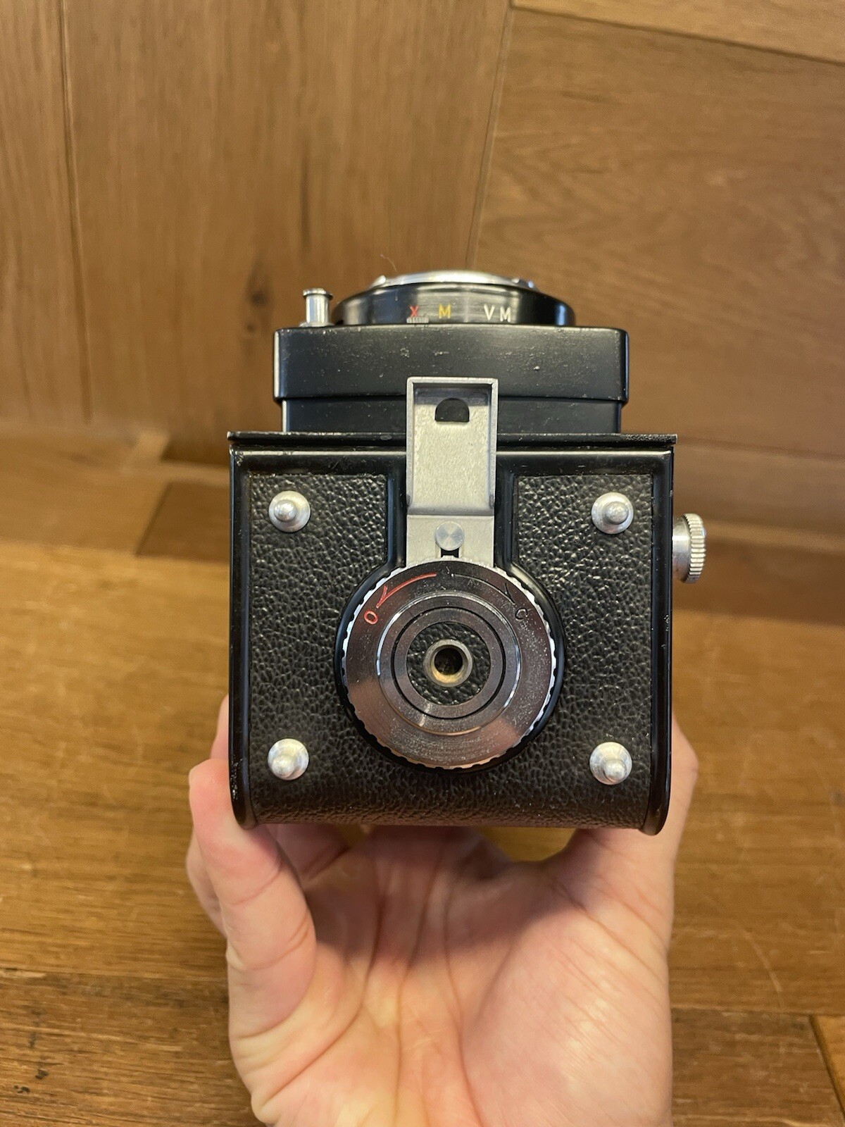 *Rare : Near Mint ++* Yashica Yashicaflex New AS TLR Camera Citizen MXV Shutter