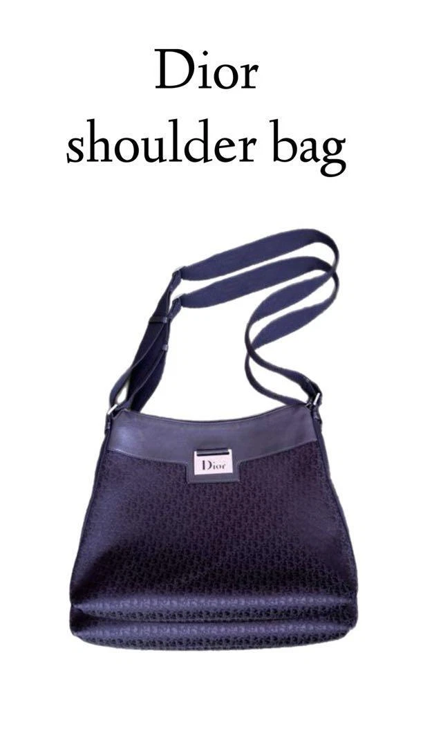Sac à bandoulière Dior noir
