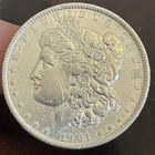 RARE! 1901 P Morgan Silver Dollar ~ FROM HIGH END COLLECTION ~ 90% Silver $1