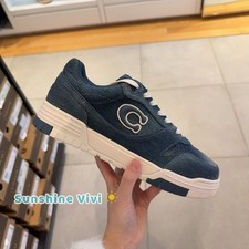 NWT Coach Men's Soho SneakerIn Loved Denim CDE25 choose Size