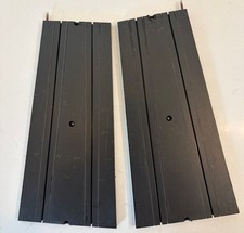 2 Vintage Aurora Model Motoring Slot Car Tracks 9" Strgt Adapter Section No 1505