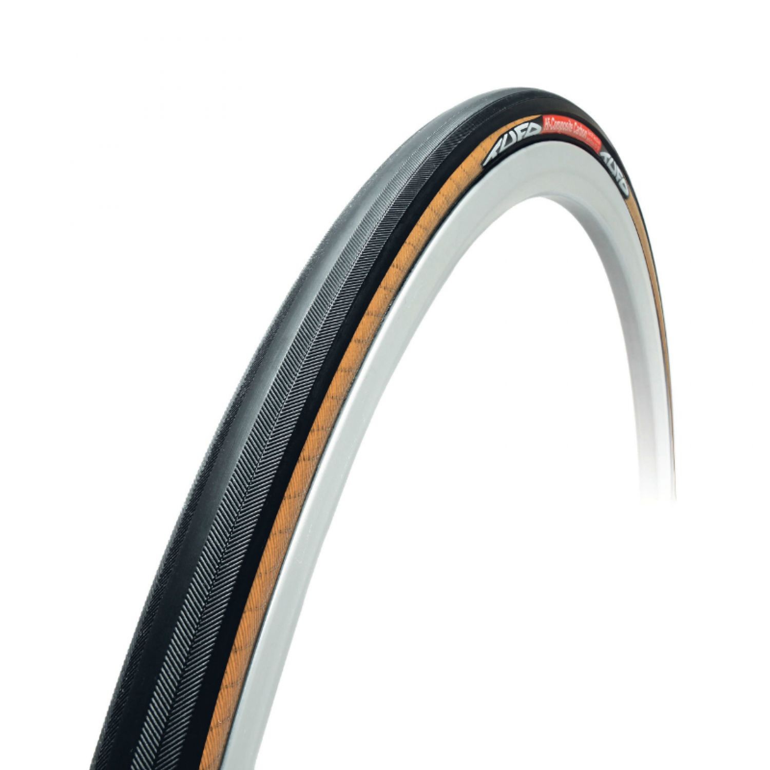 Boyau route Tufo Hi-Composite Carbon 700x28 anti-crevaison pour cyclistes sur routes sinueuses