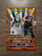 2025 Panini Donruss WNBA Sabrina Ionescu Orange Laser Franchise Features /399