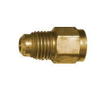 Holyoke 3/8" Female Flare x 1/2" Male Flare Brass Reducer Fitting | LP/NG Gas HV