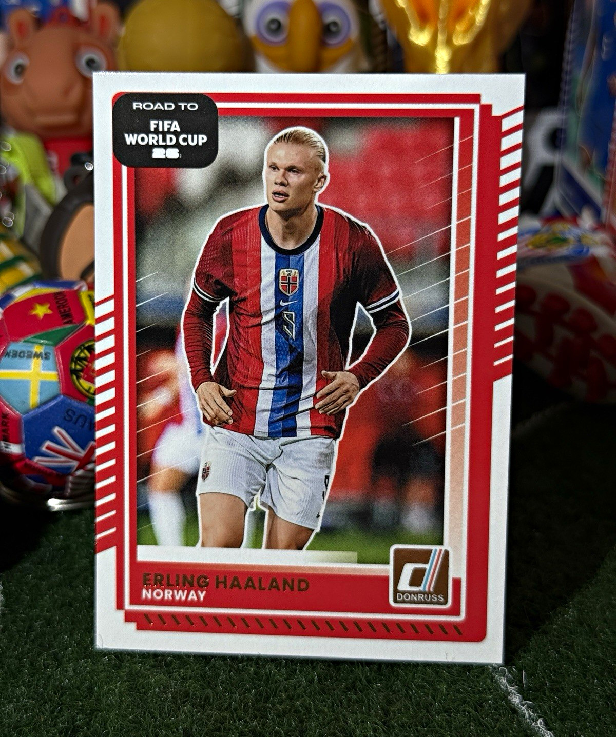 Panini Donruss Road to FIFA World Cup Erling Haaland Norway Base #170 2025-26