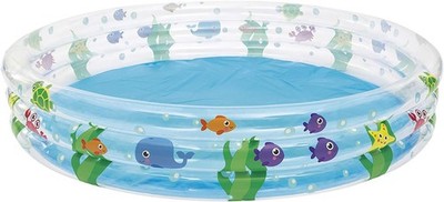 Bestway Planschbecken Deep Dive Kinder Pool Garten 183x33 cm Sommer Wasserspaß