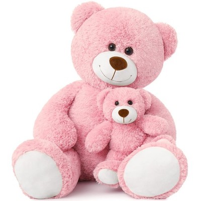 Muiteiur Giant Teddy Bear Stuffed Animal, Cute Mommy and Baby Bear,Teddy Bear...