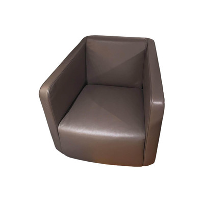 Team by Wellis Sessel Hamo Mit Drehteller Leder XO Smart Basalt Grau 
