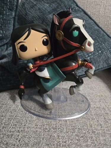 Funko Pop! Rides: Disney Mulan Riding Khan 6-inch Loose No Box