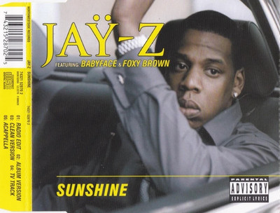 Jay-Z feat. Babyface & Foxy Brown - Sunshine (5 Track Maxi CD)